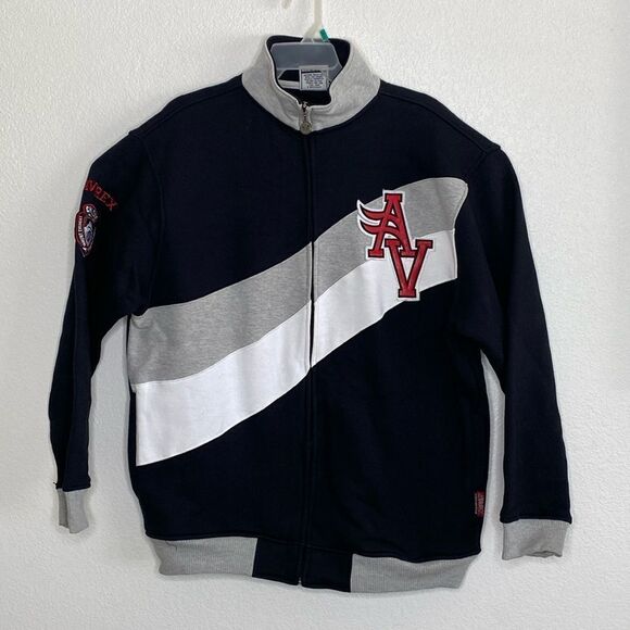 AVIREX Men’s Full Zip Jacket Size L - Picture 1 of 5